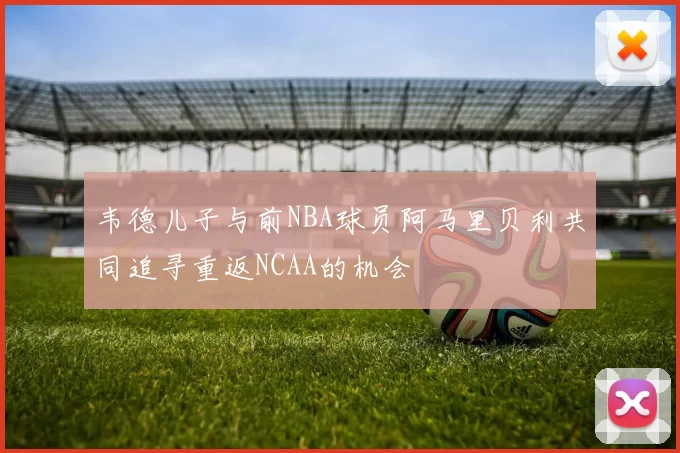 韦德儿子与前NBA球员阿马里贝利共同追寻重返NCAA的机会